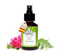 Birdly Spray Anti Acaros para Aves - Apto para Canarios, Periquitos, Agapornis y Gallinas - 100ml - Protege tu Pajaro y su Jaula de Ácaros, Piojos y Pulgas - Insecticida Piojos Gallinas Tratamiento