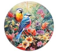 Birds And Flowers 1000 Pieces Science Fiction Jigsaw Puzzles For Adults Educational Games Stress Relieving Entertainment Cultivate The Spirit of Teamwork for Men, Women, Elders, Seniors 1000pcs (67.5x
