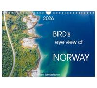 Bird's eye view of Norway (Wall Calendar 2026 DIN A4 landscape), CALVENDO 12 Month Wall Calendar: Norway from above