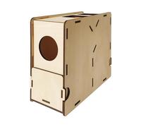 Birds Feed Grain Blowing Machine, Wooden Splitter Shell Separator, Manual Chaff Millet and Seeds, Practical Bird Food Skin Blower, for Birds Feeding, Cleaning, Sorting, Home, Aviary, Farm