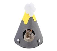 Birds Felt Bed, Bird Hamster Cage Nest, Comfy Small Animal Hammock, Washable Hamster Hideaway Nest, Fashionable for Chinchillas, Hamsters, Guinea Pigs, Small Pet Bed, Cozy Animal Bedding