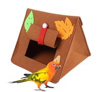Birds Felt Bed, Bird Hamster Cage Nest, Comfy Small Animal Hammock, Washable Hamster Hideaway Nest, Fashionable for Chinchillas, Hamsters, Guinea Pigs, Small Pet Bed, Cozy Animal Bedding