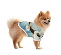 Birds Flying in the Sunshine - Camisa de malla para perro, ligera y transpirable, de secado rápido, elástica, para perros pequeños