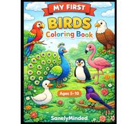 Birds for Kids Coloring Book: Fun & Easy Bird Illustrations for Creative Kids Aged 5-10: Unique Bird Drawings to Color, Learn & Explore - Perfect Gift for Boys & Girls Who Love Nature