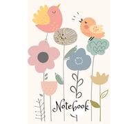 "Birds in Art Notebook": A Colorful Notebook for Notes & Ideas - Lined, 120 Pages, “6x9” size