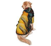 Birds in Fruit Trees - Sudadera con capucha para perro, ropa de poliéster suave y transpirable para perros medianos y grandes