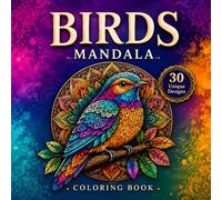 BIRDS MANDALA: COLORING BOOK
