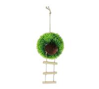 Birds Nest | Woven Simulated Grass Breeding Small Decor | Cage Bird Hammock - for Parrots Canaries Breeding Living Room Home Indoor Outdoor Aviary Garden
