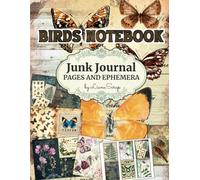 Birds Notebook by LianaScrap: Junk Journal Pages and Ephemera