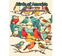 Birds of America: A State-by-State Coloring Book Adventure