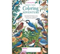 Birds of Beauty: A Relaxing Coloring Adventure for Nature and Art Lovers: 50 Stunning Bird Illustrations to Color and Enjoy - Perfect for Adults, Teens, Who Loves Nature and Creativity