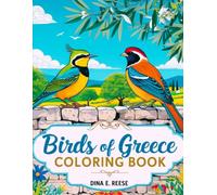 Birds of Greece: Coloring Book