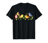 Birds On A Branch Bird Watcher Bird Watching Birding Camiseta