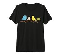 Birds On A Branch Bird Watcher Bird Watching Birding Camiseta Premium