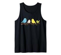 Birds On A Branch Bird Watcher Bird Watching Birding Camiseta sin Mangas