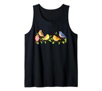 Birds On A Branch Bird Watcher Bird Watching Birding Camiseta sin Mangas