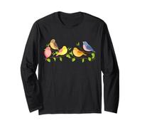 Birds On A Branch Bird Watcher Bird Watching Birding Manga Larga