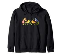 Birds On A Branch Bird Watcher Bird Watching Birding Sudadera con Capucha