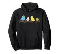 Birds On A Branch Bird Watcher Bird Watching Birding Sudadera con Capucha