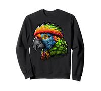 Birds Santa Hat Xmas Tree Holiday Birds Lover Christmas Sudadera