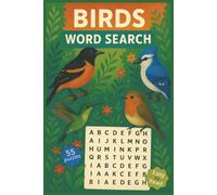 Birds Word Search Puzzle Book: Birds Word Search Puzzle Book: Word Search with Easy-to-Read Print about Birds, Flocks, Ornithology, and More | 6x9 ... ... Gift for Vacations, Holidays, Relaxing
