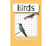 Birds Word Search Puzzle Book: Easy to Read Word Searches All About Birds I 6x9 inches, 110 pages, 50+ puzzles | Gift for Vacation, Holidays, and Free Time