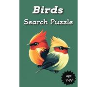 Birds Word Search Puzzle Book: Word Searches with Easy to Read Print about Birds, bird species, Animals and More | 6x9 inches, 110 pages | 50+ Puzzles.. Gift for Vacations, Holiday and Free Times