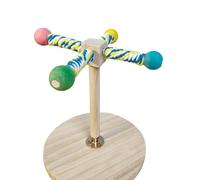 BirdSePlateble, Bird Barch Tabletop - Bird Standing Ast - Wood -wood -papable. duradero con excelente durabilidad y tenacidad y crea el santuario para tu amigo emplumado
