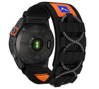 BIRDTOBR Correa para Fenix Fenix8 51mm/Fenix 7X/7X Pro,26mm Quick Fit Correa Deportiva de Nylon Súper Resistente con Diseño de Bucle Tejido para Fenix6X Pro/6X/5X/Fenix3/3 HR