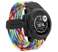 BIRDTOBR Correa para Garmin Instinct, 22mm Elásticos Doble Magnética Ajustable Suave Nylon Repuesto Correa para Garmin Instinct 2, Instinct Tactical, Instinct Tide, Instinct Esports, Instinct Solar