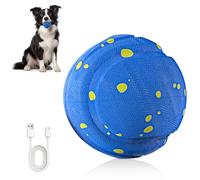 BIRDTOBR Pelota interactiva Perro,Pelota de Juguetes para Perros,Pelota Perro se Mueve Sola,Juguetes para Perros Inteligentes Recargables USB,3 Modos Juego,para Perros pequeños a Grandes.(Azul)