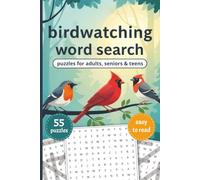Birdwatching Word Search Book: Word Searches about Birds, Birdwatching & Nature | 6x9 inches, 110 pages, 55 Puzzles | Gift for Vacations, Holidays and Relaxing Times