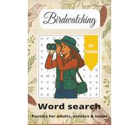 Birdwatching Word Search Puzzle Book: Word Searches with Easy to Read Print about, Birds, Nature, Birdwatching lovers, and More - 6x9 inches, 110 ... Gift for Vacations, Holidays and Free Times.