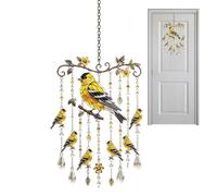 birdwindchime| Colorful birdRustic Iron Bells | outdoorwindChimes Captivating birdShaped windchimeDesign, Bringing Nature Inspired windchimeBeauty To Your outdoorSpace. As An outdoorGarde
