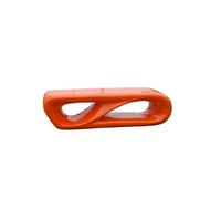 birene Banco de Exterior, Banco de Exterior de FRP, Asientos comerciales for centros comerciales y Jardines Banco de Patio(Orange,150cm)