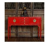 birene Consola de Madera con cajones for Entrada y Sala de Estar.(Red)