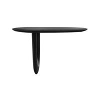 birene Consola de Madera Maciza, Mesa Estrecha de 99 cm for sofá de Entrada y Sala de Estar(Black)