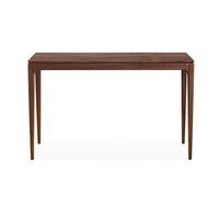 birene Consola de Nogal, Mesa de sofá de Madera Maciza for Entrada de Sala de Estar(L)