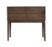 birene Consola Estrecha de Madera con 4 cajones for Entrada, Sala de Estar y Dormitorio(S)