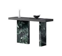 birene Consola Estrecha de Madera Moderna for Entrada, Pasillo y Sala de Estar.(Green,L)