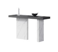 birene Consola Estrecha de Madera Moderna for Entrada, Pasillo y Sala de Estar.(White,S)