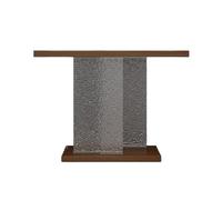 birene Consola Estrecha Moderna de Madera for Entrada, sofá, TV y Escritorio(Brown)