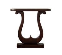 birene Consola Moderna de Madera Maciza de Estilo Chino for Entrada y Sala de Estar.(Brown,M)
