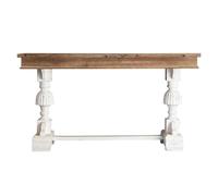 birene Consola Vintage de Madera Maciza, Mesa Estrecha for Entrada de Sala de Estar.