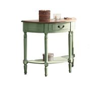 birene Estante de Esquina semicircular, Mesa de salón de Pared for Espacios pequeños