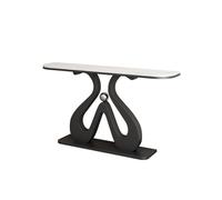 birene Mesa de Entrada, Armario de Entrada Minimalista de losa de Roca(80cm)
