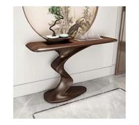 birene Mesa de Entrada de Madera Maciza, Mueble Consola for Pasillo y Organizador de Pared for Sala de Estar.(150cm)