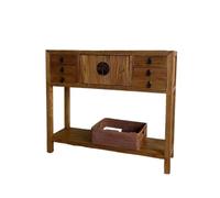 birene Mueble de Entrada de Madera Maciza con cajones - Aparador Estrecho for Pasillo, Consola de Comedor