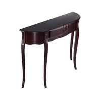 birene Mueble de Entrada semicircular Inclinado: Mesa Auxiliar de Pared Que Ahorra Espacio for Decorar pasillos y divisiones.(120cm)