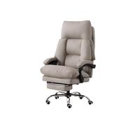 birene Silla de Oficina Silla de Oficina ergonómica con Piel con Forma de Pata de Gato, reclinable y cómoda for el Jefe, Uso doméstico, Sentado Durante Largos periodos.